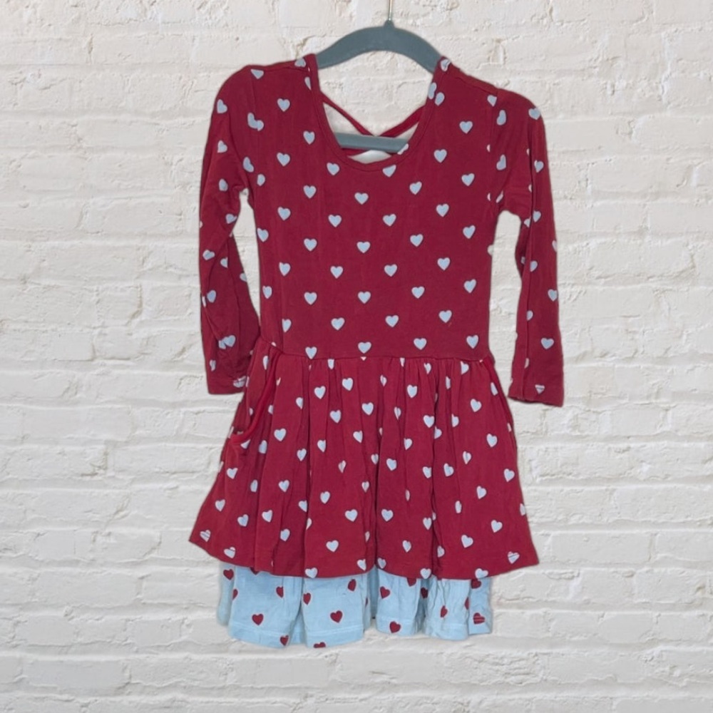 Hanlyn Collective Bamboo Layered Hearts Dress​